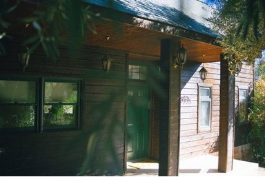 וילה העיגול הפנימי ראש פינה - החצר והבריכה