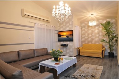 וילה מול כנרת - הבריכה והחצר