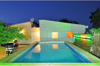 וילה מול כנרת - חדרי הוילה