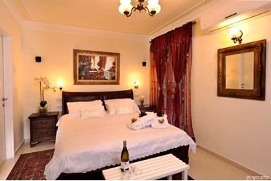 וילה סחלב - החדרים בוילה