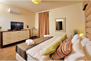 וילה אחוזת אלישבע - החדרים בוילה