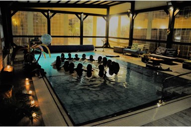 וילה עינות בר - בריכת טיפולים