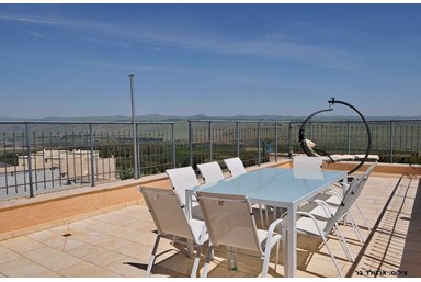 וילה שירת הירדן - החצר והבריכה