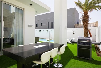 וילה TLV - אילת - הבריכה והחצר