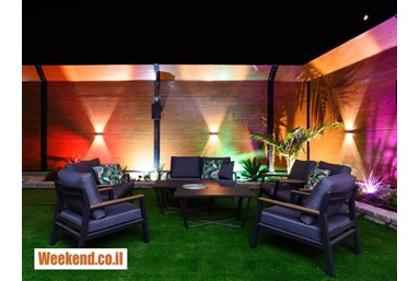 וילה דיאמונד - Diamond Villa - החצר, הבריכה והנוף