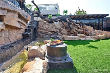 וילה אוטופיה בצפון - מתחם החוץ