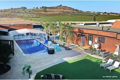 וילה אוטופיה בצפון - מתחם החוץ