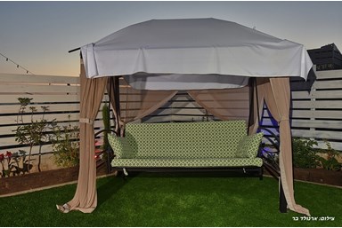 וילה מול השקיעה - מתחם החוץ