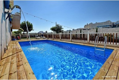 וילה מול השקיעה - מתחם החוץ