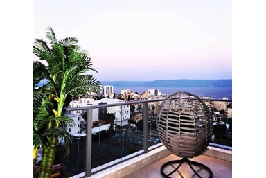 וילה פנטהאוז בוטיק כנרת - מתחם החוץ