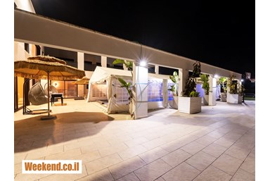 וילה אתנחתא הדרומית - מתחם החוץ