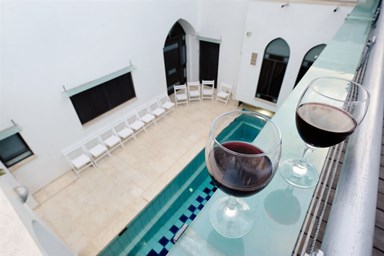 וילת חאן הארגמן - מתחם החוץ והסביבה