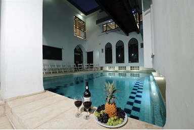 וילת חאן הארגמן - מתחם החוץ והסביבה