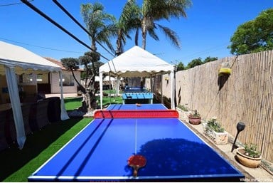 וילה כרם יוסף - חצר הוילה